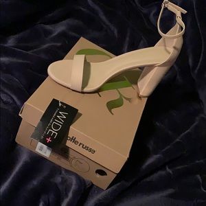 BRAND NEW ...Nude Heels